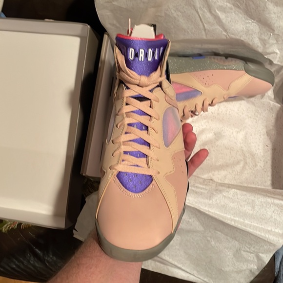 Jordan 7 retro sapphire DS size 10.5 they are pretty - Picture 2 of 4